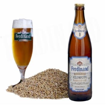 Ferdinand Nealkoholické pivo bezlepkové 500 ml  Glutenfreies alkoholfreies Bier
