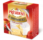 Président Camembert sýr s chilli chlaz. 5x90g mit Chilli